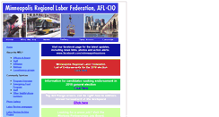 Desktop Screenshot of minneapolisunions.org
